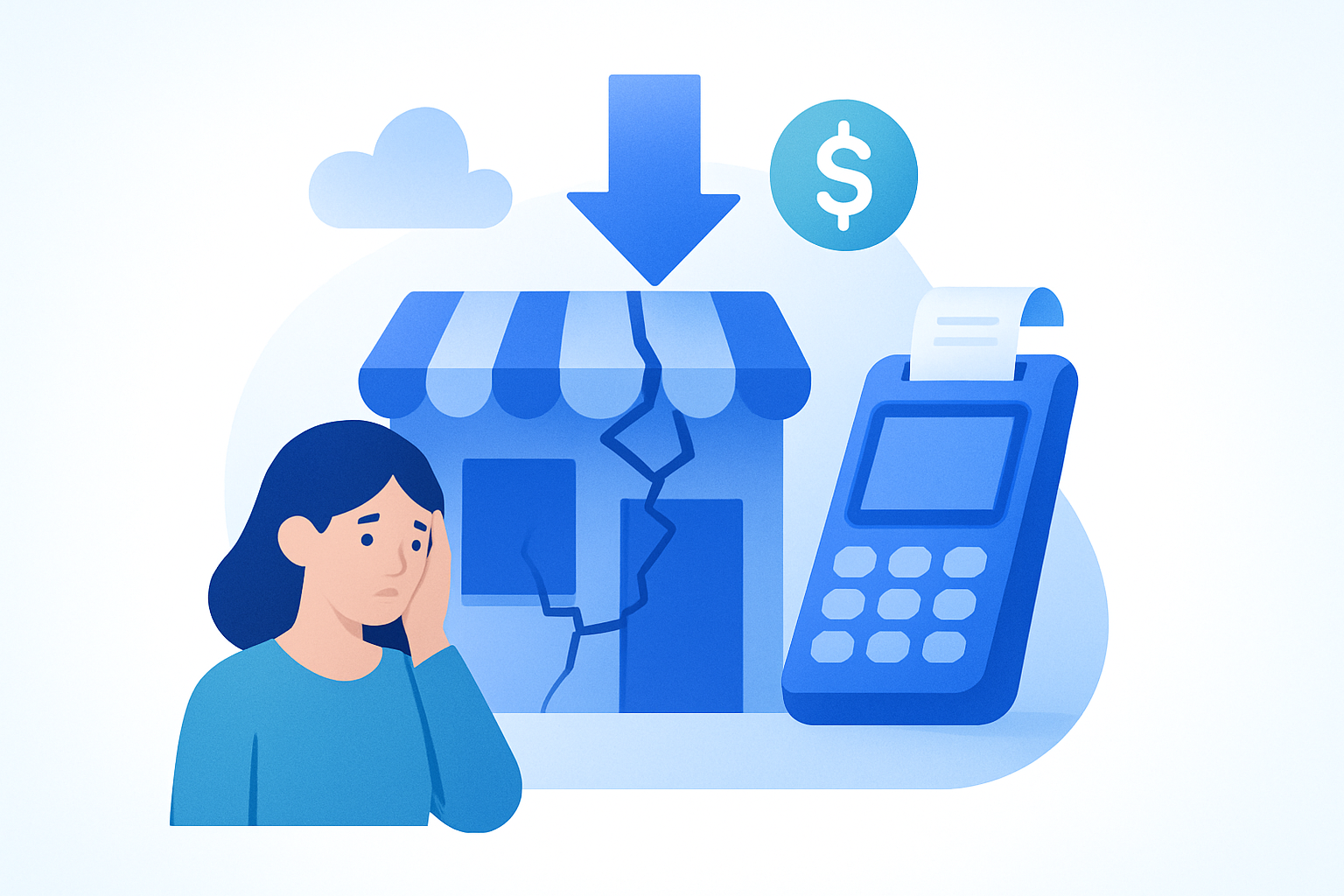 5 errores que hacen quebrar a los negocios pequeños